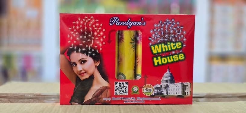 White House (5Pcs) — Dhaya Crackers Sivakasi