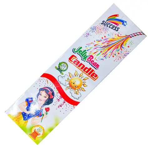 Jelly bean candle — Dhaya Crackers Sivakasi