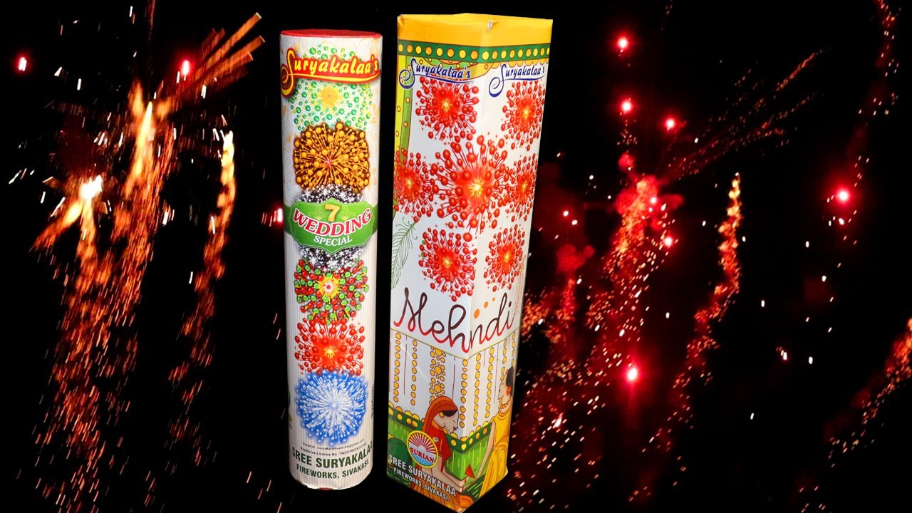 4" Fancy(Single) — Dhaya Crackers Sivakasi