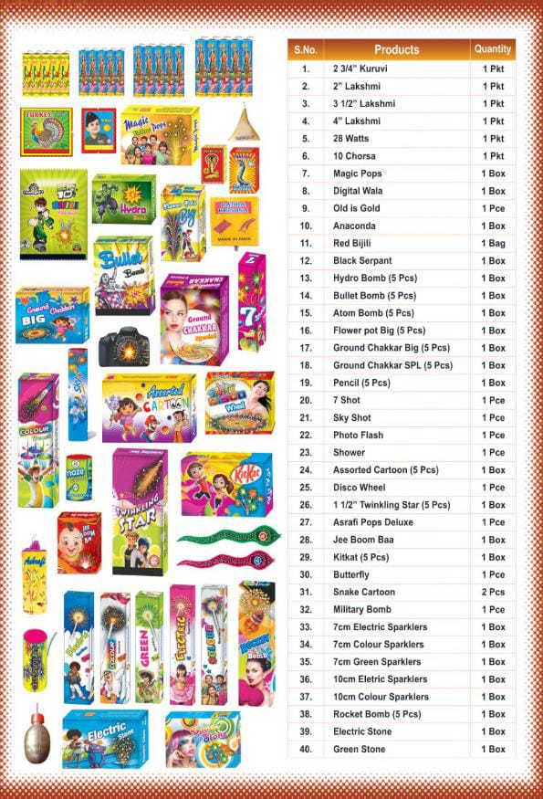 Grand 40 — Dhaya Crackers Sivakasi