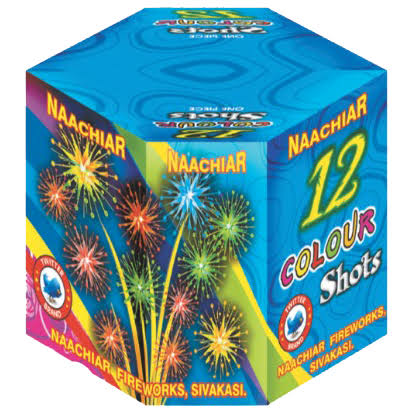12 Shots Crackling Shot — Dhaya Crackers Sivakasi