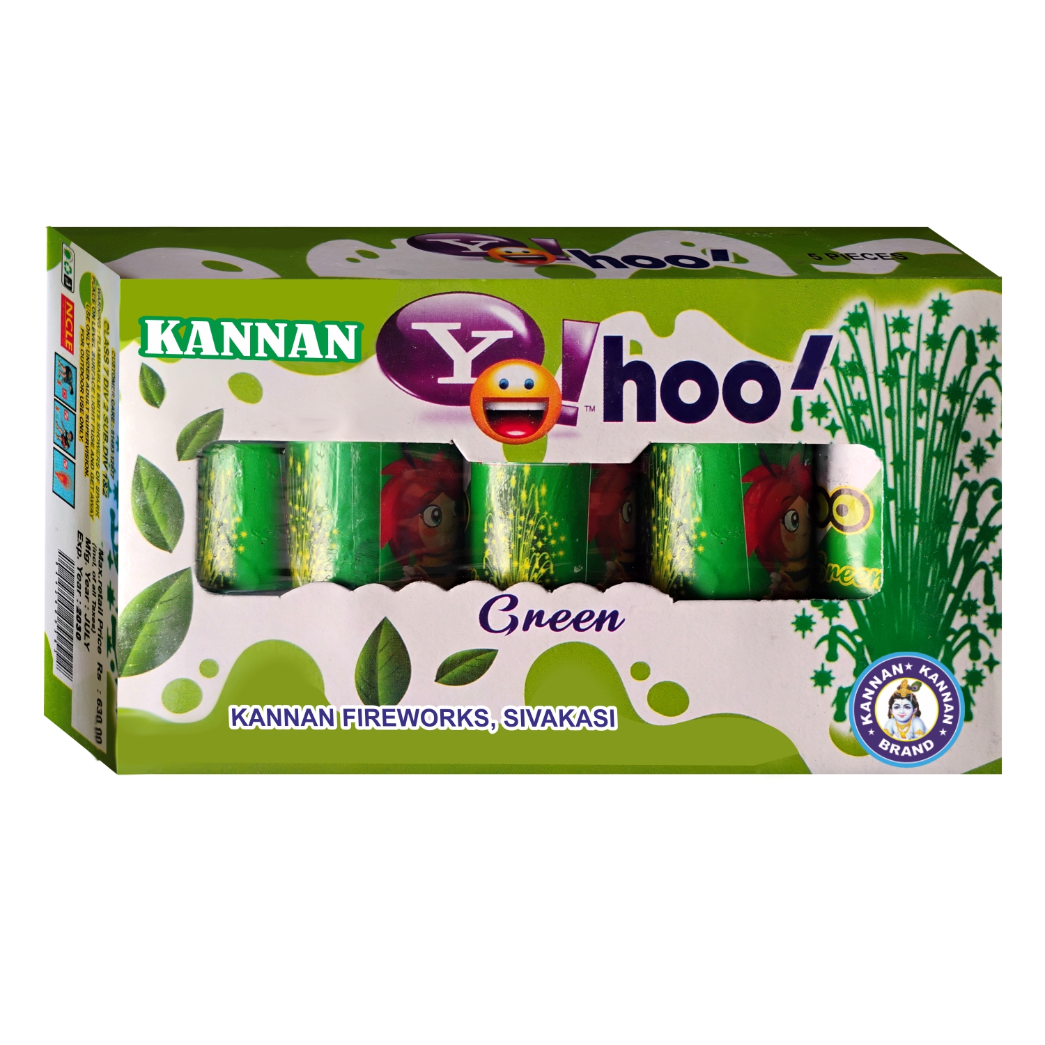 Tingo Green (5 Pcs) — Dhaya Crackers Sivakasi